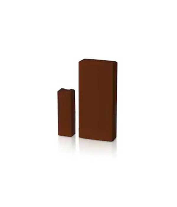 DSC PG9303BR Glassbreak Detector, POWERG WIRELESS DOOR/WINDOW, CONTACT, BROWN MAGNETIC, 915MHZ