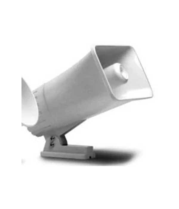 DSC SD-30W Siren, 6 to 12 VDC, 1100 Milliampere, 30 Watt, 120 dB Sound Pressure Level, 9" Length x 8" Width x 5.5" Height, ABS Plastic
