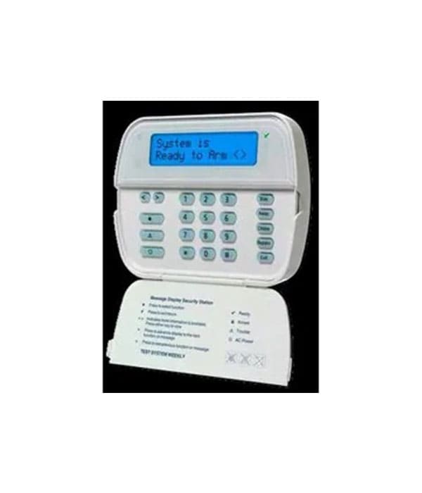 DSC Intrusion Detection WT5500P Security System Keypad, Wireless, 2-Way, 5-Programmable Function Key, 2 x 16 Full Message Display, 6.7" x 4.9" x 1.42", With Proximity Arm/Disarm