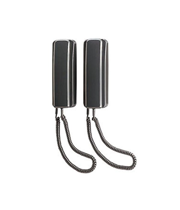 AIPHONE AT-406B/A Handset-To-Handset System, Charcoal Gray (AT-206B, AT-306B)