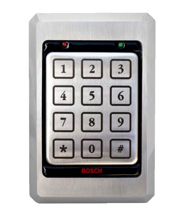 Bosch Security Systems D8229 Access Keypad, Stainless Steel