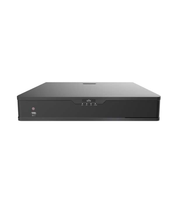 Uniview NVR304-32E2-P16 32 Channel 4K NVR, 4SATA, 16 PoE, RAID, NDAA Compliant