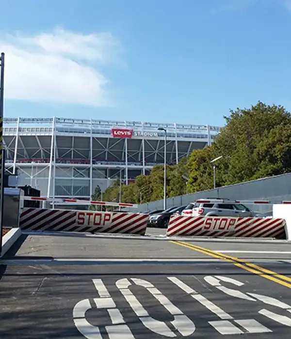 Delta Scientific DSC1425 K Rated Barriers for Parking Lots